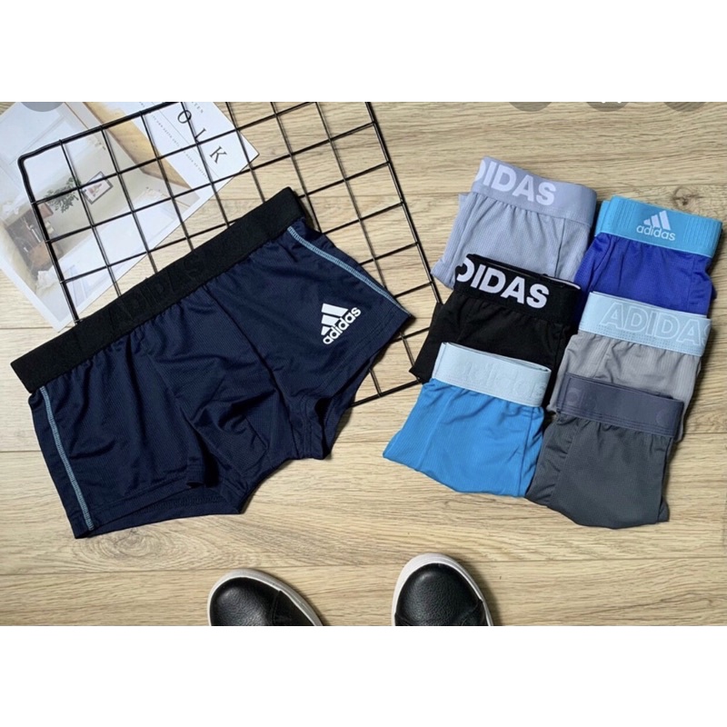 Quần Sịp Boxer Nam Das, Reebok Sét 5 Quần Thông Hơi Climaxkool Xuất Dư. Cạp Siêu Bền Vài Năm K Dão Thoáng Khí, Khử Mùi