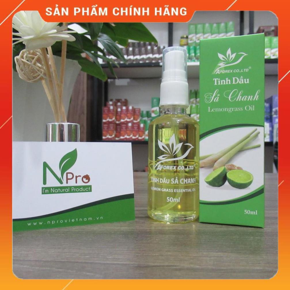 [FREESHIP]- TINH DẦU SẢ CHANH NPRO 50ML - 100% THIÊN NHIÊN NGUYÊN CHẤT - TẶNG NRC 500ML