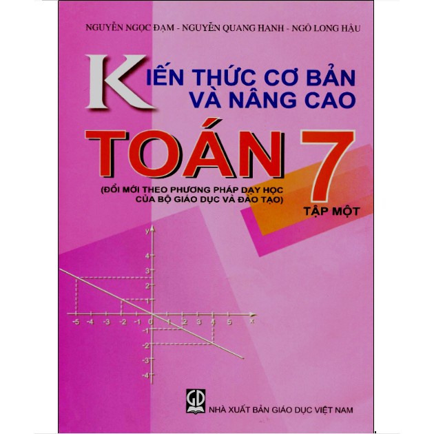 Sách - Combo kiến thức cơ bản và nâng cao toán 7 ( tập 1 + tập 2)