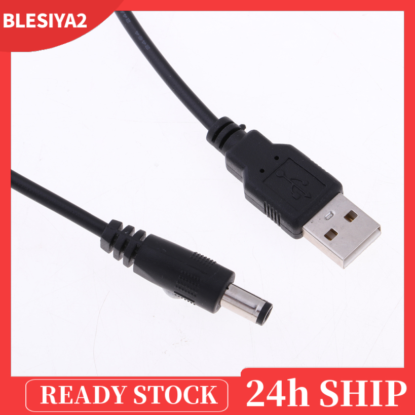 (Hàng Mới Về) Dây Cáp Kết Nối Usb 2.0 Loại A Đầu Đực Sang Dc 5.5x2.1mm Dc 5v | BigBuy360 - bigbuy360.vn