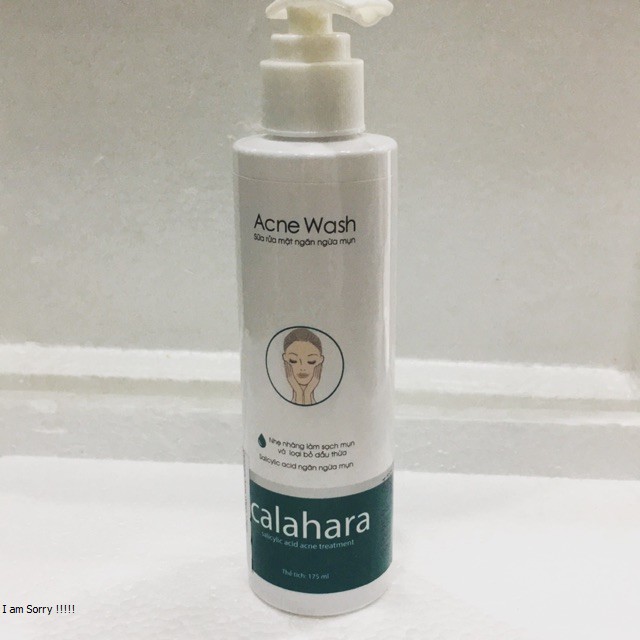 Sữa Rửa Mặt Calahara Acne Wash 175ml