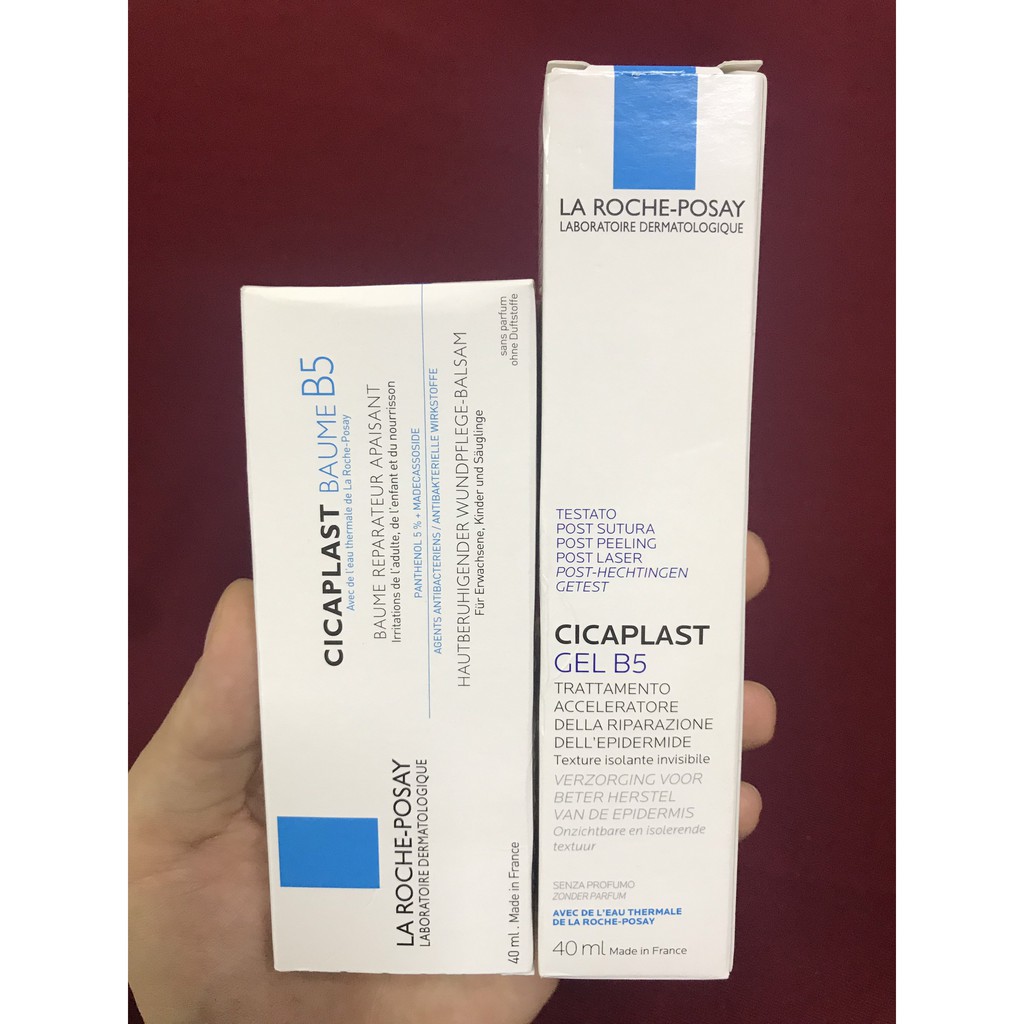 [SALE] [CAM KẾT 100% CHÍNH HÃNG] Kem Dưỡng Phục Hồi Da B5 La Roche-Posay Cicaplast Baume B5 40ml Pháp