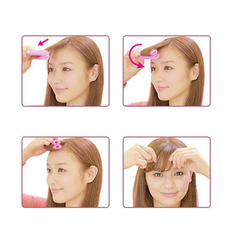 Kẹp uốn tóc mái tạo kiểu phong cách Hàn Quốc