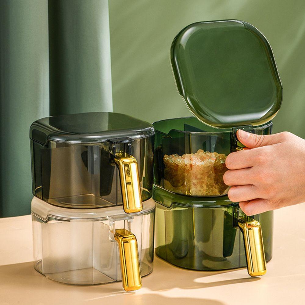 Hộp Đựng Gia Vị Kèm Muỗng Tiện Dụng Cho Tiệc BBQ