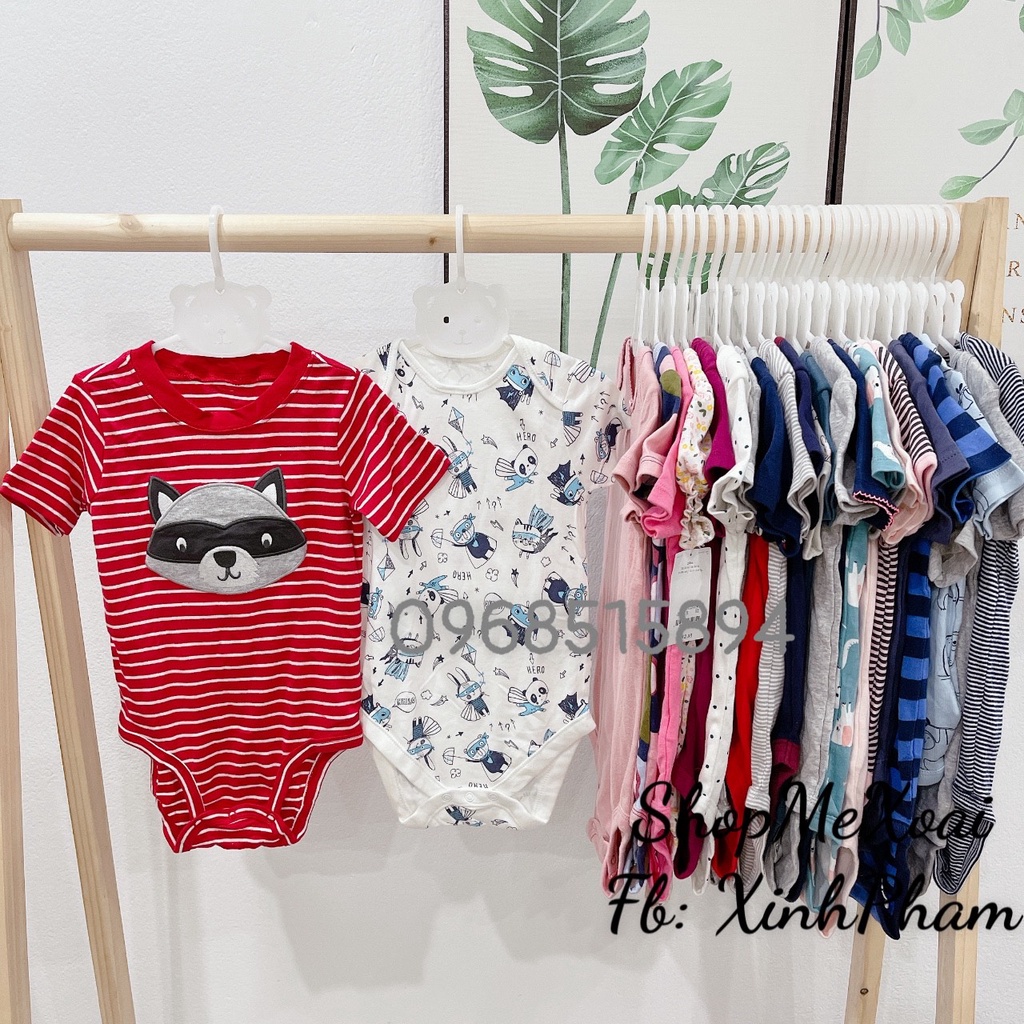 BODYSUIT CARTER SIZE 24M LINK 5 ,BODYCHIP CỘC TAY MIX HÃNG CHO BÉ TỪ 11,5-13kg