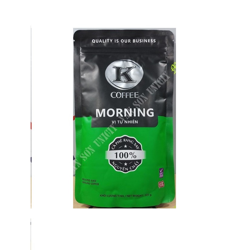 Cà phê rang xay K morning 227gr