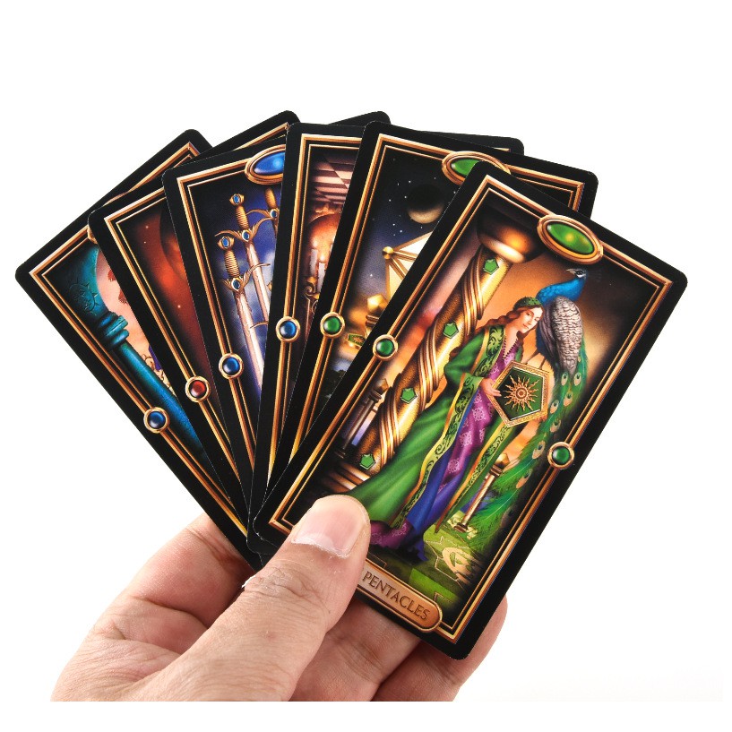 Bộ Bài The Gilded Tarot H9 New Cao Cấp