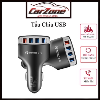 Tẩu Sạc Xe Ô Tô, Tẩu Sạc USB Trên Ô Tô - Sạc Nhanh