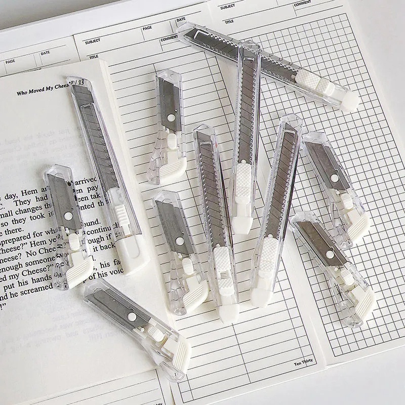 Dao Cắt Giấy Mini Thiết Kế Đơn Giản Tiện Dụng Cho Học Sinh