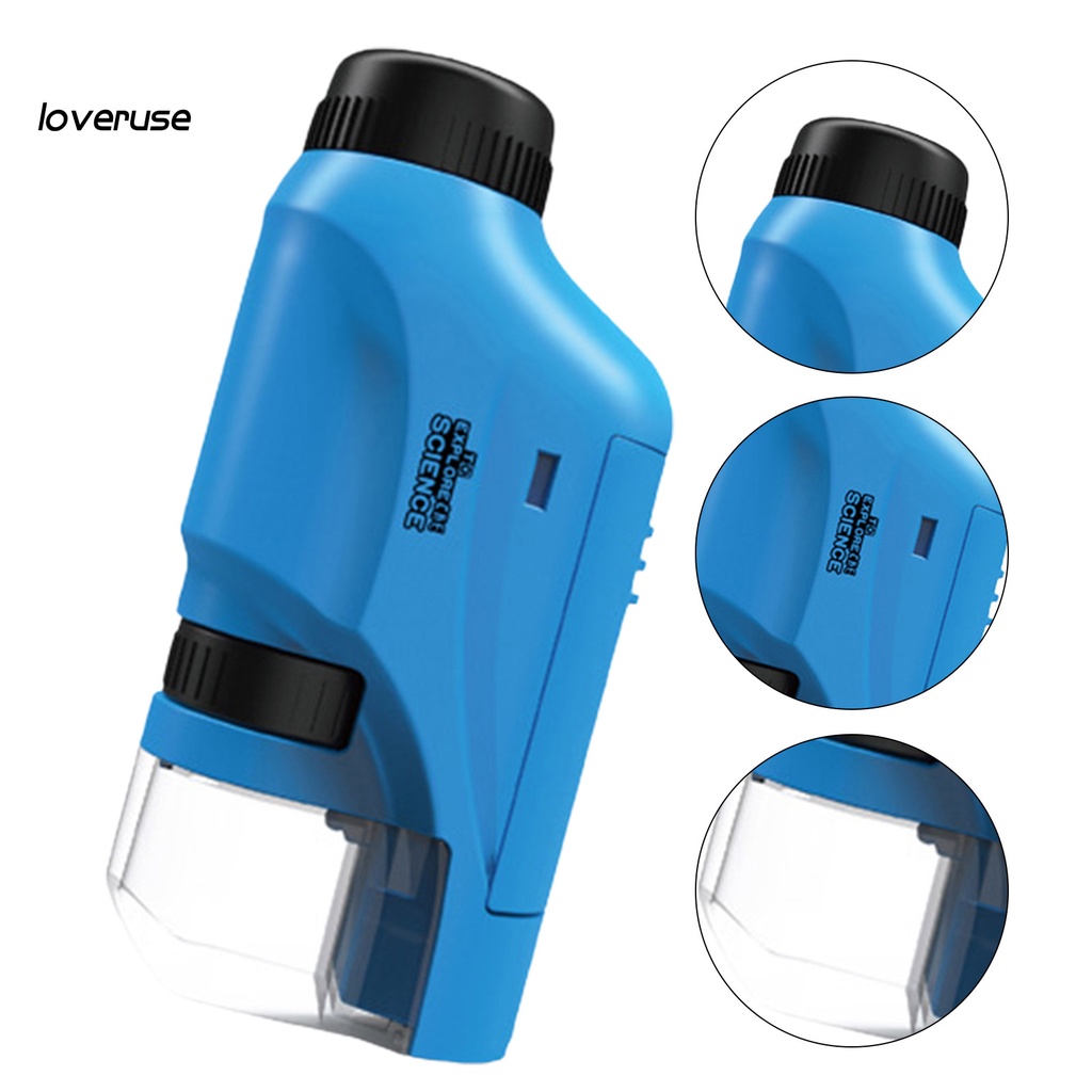 Kính hiển vi cầm tay thoải mái cho bé khám phá khoa học