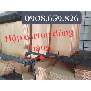 [Rẻ Nhất] Hộp carton đóng hàng bưu điện, mỹ phẩm 15x12x10