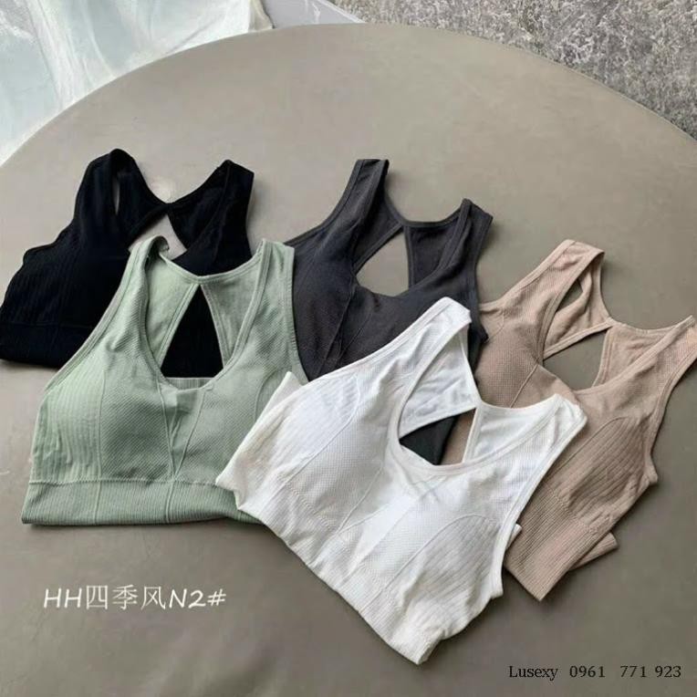 Áo thun nữ khoét lưng sang chảnh - Áo sát nách mặc vest nữ hoặc tập gym 3 lỗ đẹp màu trắng đen xanh da 🎽 *