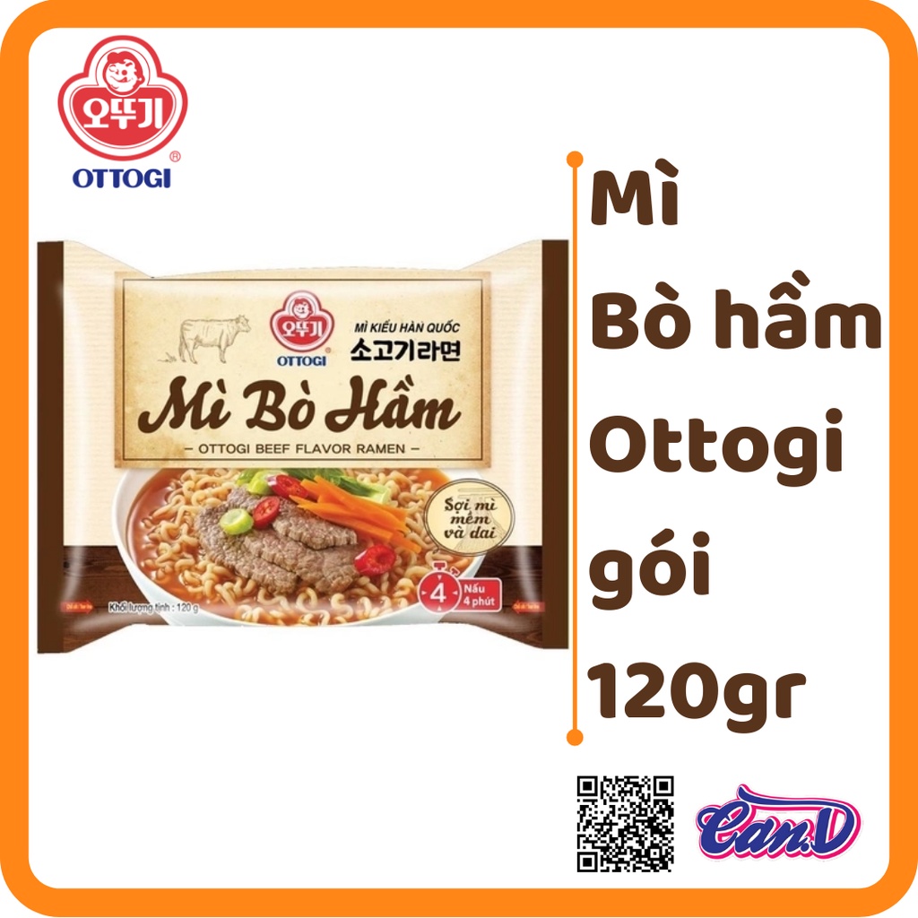 Mì Bò hầm Ottogi gói 120gr