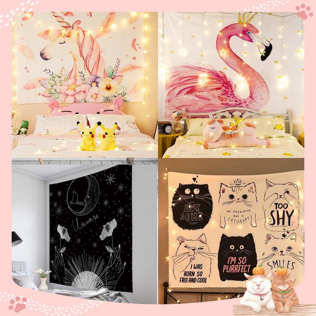 Tranh vải treo tường khổ 1m5x1m3 💖FREESHIP💖 108 mẫu hình bán chạy Mina_shop