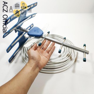 Anten dvb t2 t24g kèm dây 15m - sóng khỏe