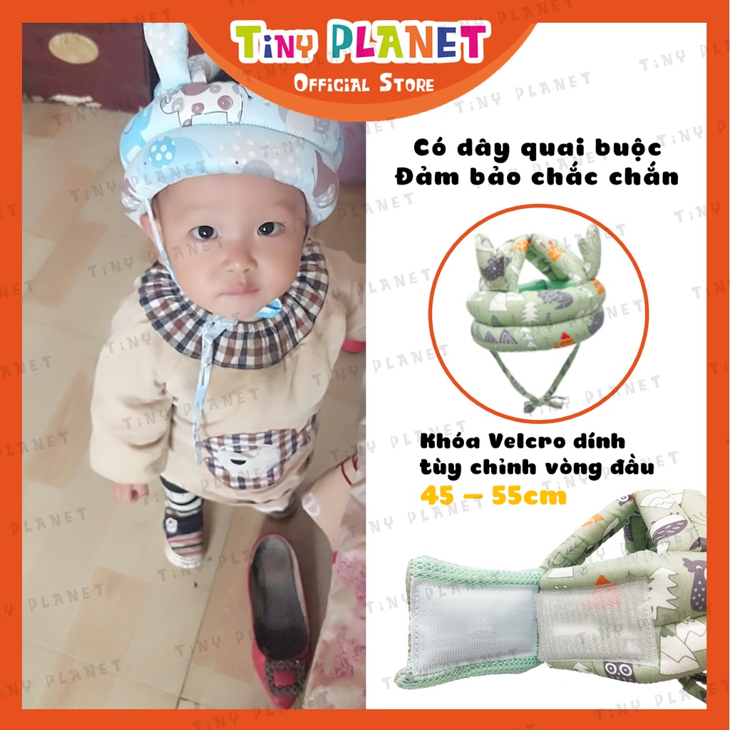 [18 MẪU] Mũ bảo hiểm đầu cho bé tập đi tập bò chống va đập