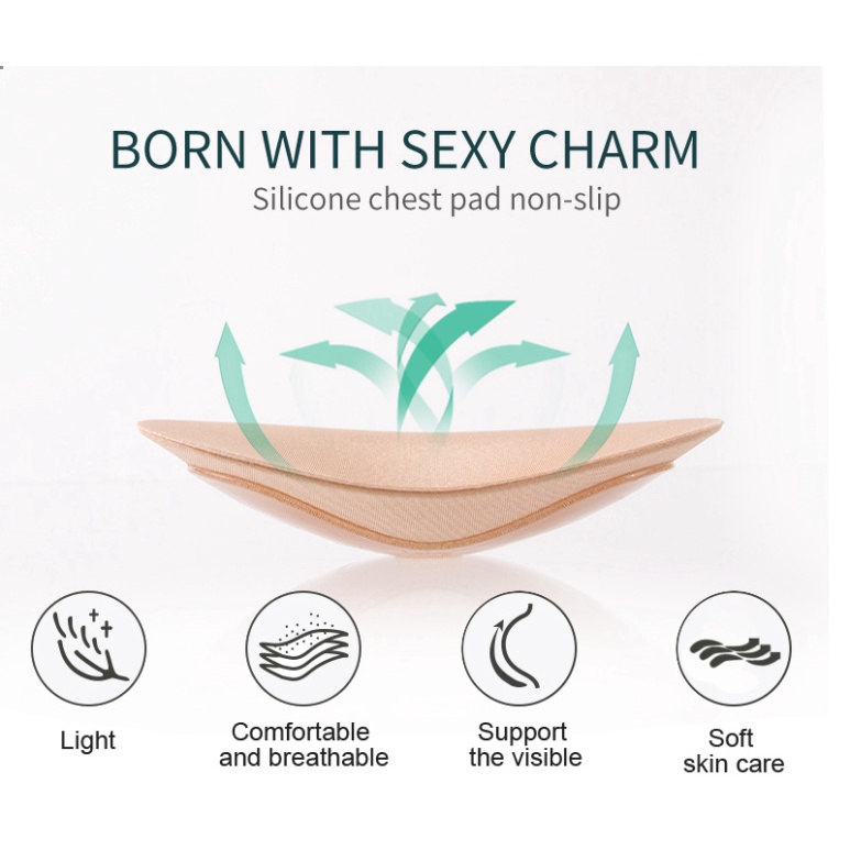 Cặp miếng mút dán độn ngực Lylylorem tạo khe siêu đẩy gợi cảm PK003