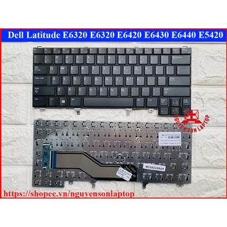 Bàn Phím Laptop Dell Latitude E6320 E6320 E6420 E6430 E6440 E5420 E5430 có đèn led NEW 100%