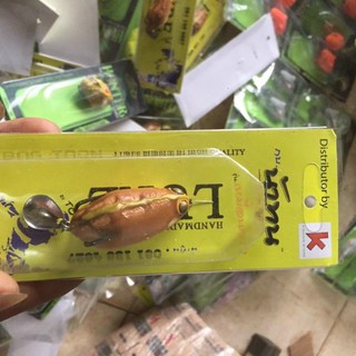 Mồi giả câu cá frogtun V3, cao su mềm bền đẹp, lưỡi ôm body dễ đóng cá, trọng lượng 7gram