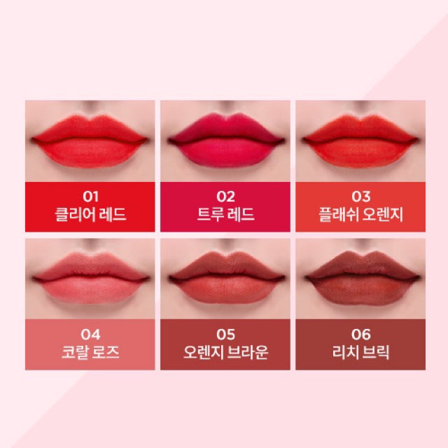 Son thỏi G9SKIN / G9 Skin FIRST V-FIT LIPSTICK vỏ vàng màu 01 02 03 04 05 06 07 08