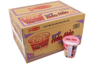 Thùng 24 ly mì Hảo Hảo chua cay 75g