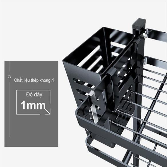 Kệ Đựng Gia Vị 2 Tầng Siêu Tiện Dụng, Phủ Sơn Tĩnh Điện, Kệ Gia Vị Nhà Bếp Inox Đa Năng, Cao Cấp