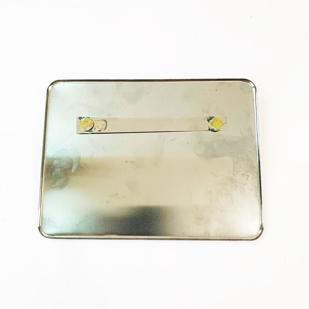 Khung Ốp biển số Inox xi Carbon Gắn mọi loại xe gắn máy