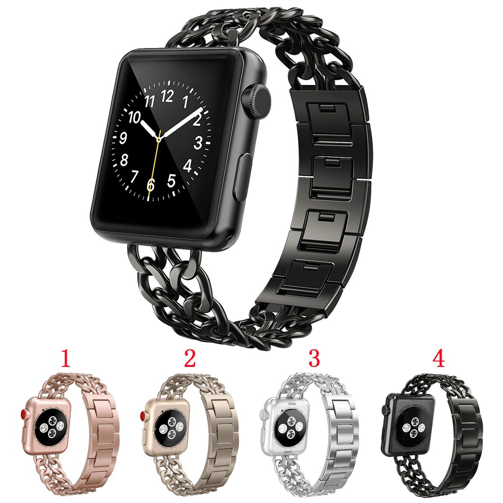 Dây đeo Apple Watch Strap 38/40mm 42/44mm Liên kết có thể tháo rời bằng thép không gỉ cho iWatch Series SE 6/5/4/3/2/1