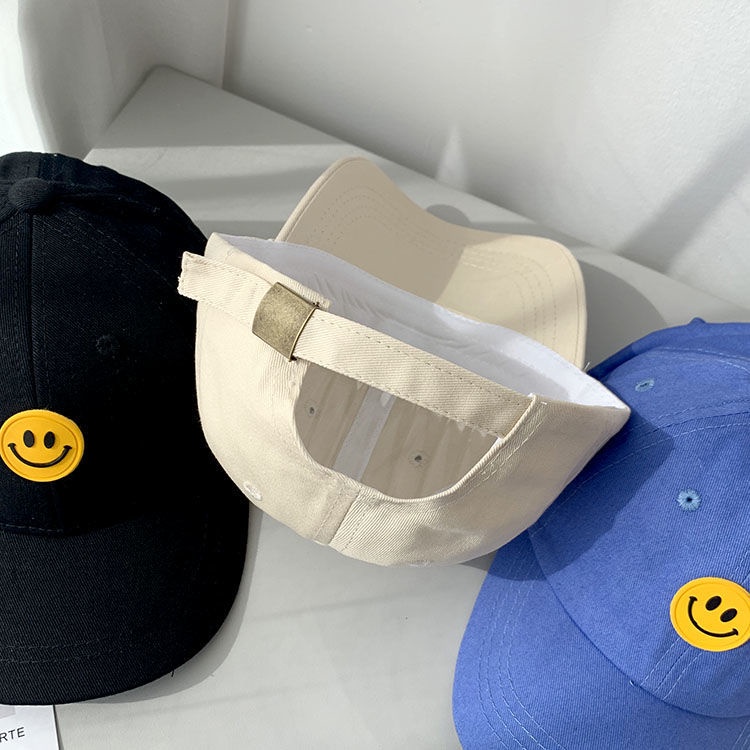 Mũ lưỡi trai hình mặt cười phong cách Hàn Quốc cho bé