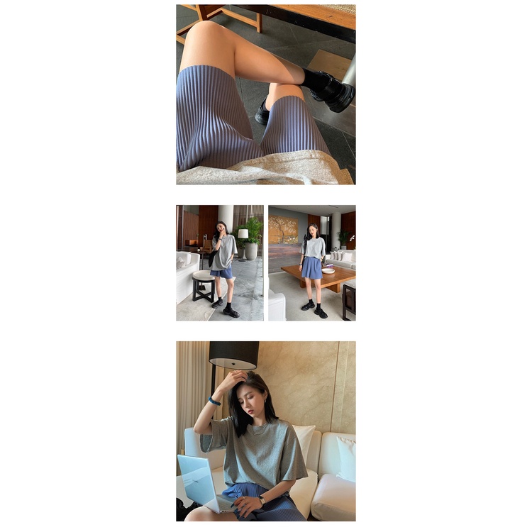 Quần Short Tăm Xếp Ly Nữ- Quần Đùi Dập Ly Dáng Ngắn Ulzzang Siêu Hot | BigBuy360 - bigbuy360.vn