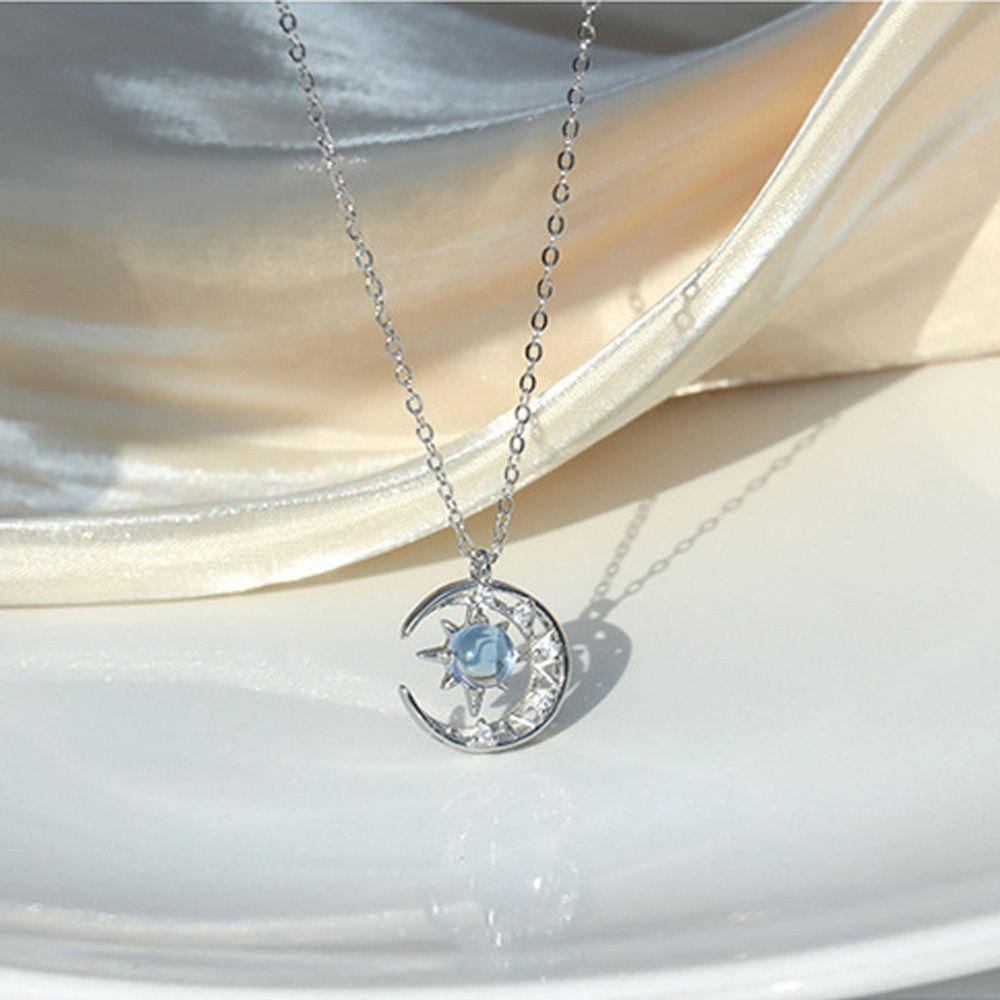 Vòng cổ Mặt Trăng Và Ngôi Sao Cho Cặp Đôi