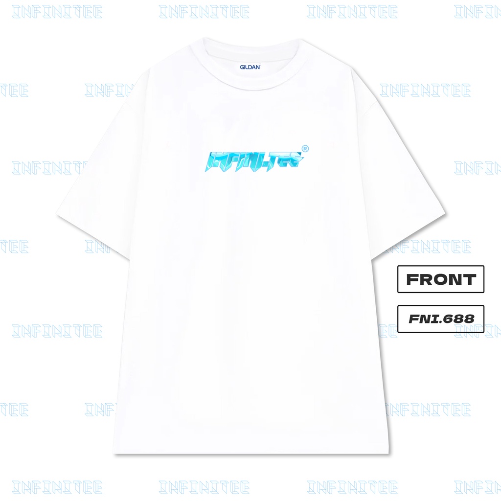 Áo thun INFINITEE Fni688, Thun 100% Cotton - form rộng Unisex.