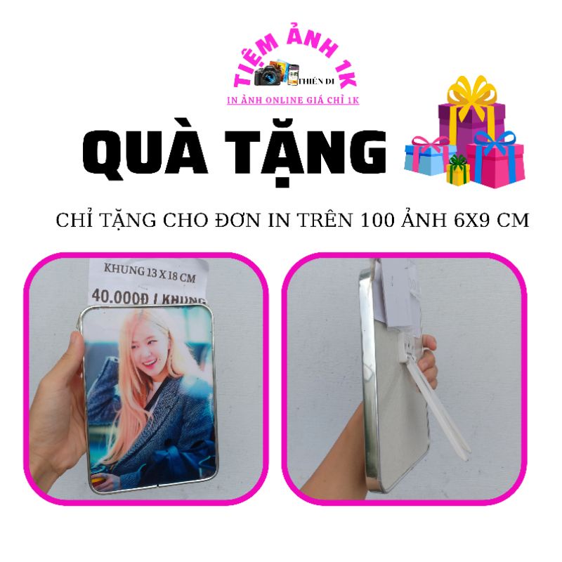 Combo in 10  ảnh 6x9 cm có ép plastic 2 mặt