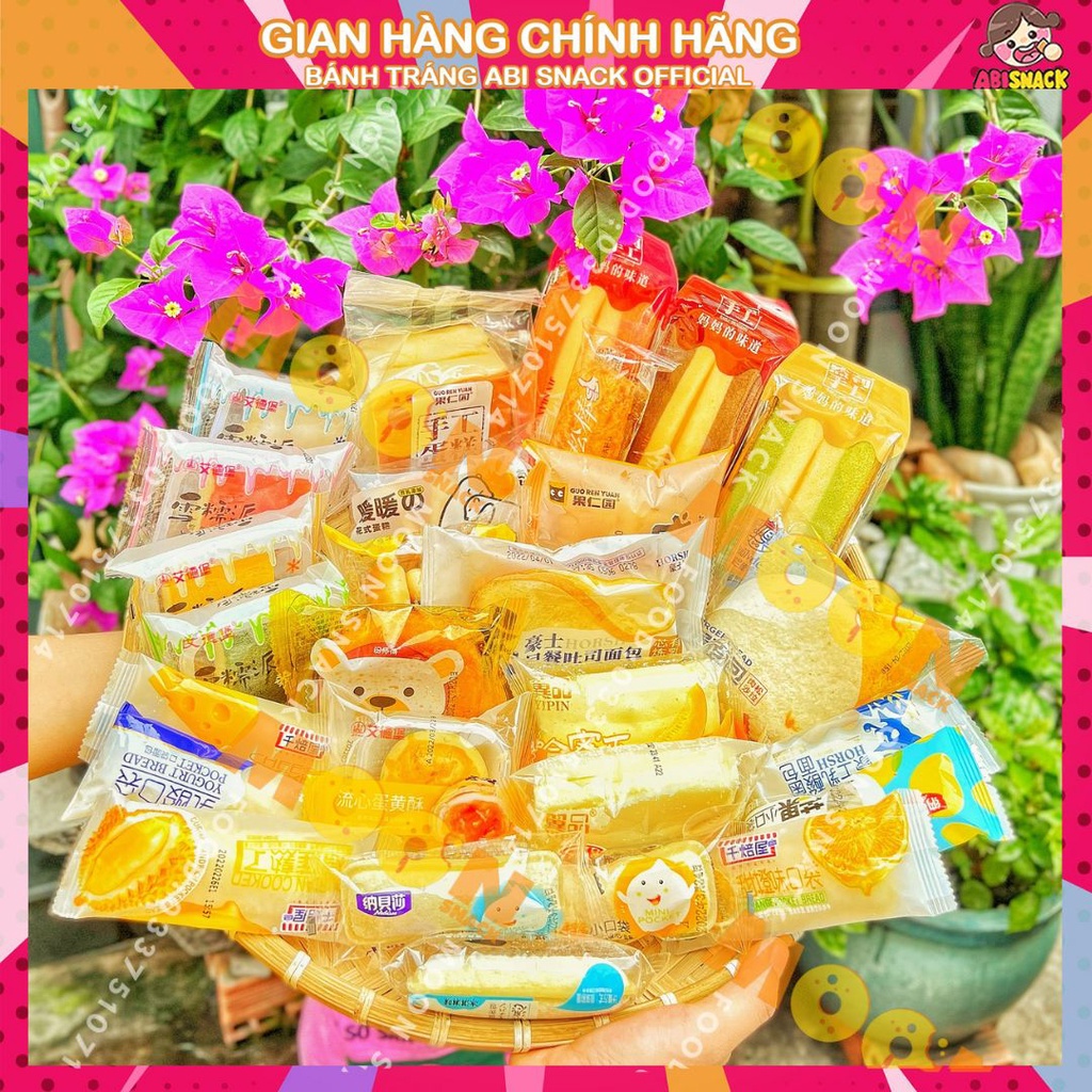 Tổng hợp những mẫu bánh bông lan tươi siêu hot hit nội địa Đài Loan thơm ngon bánh mông to/sữa chua/trứng chảy