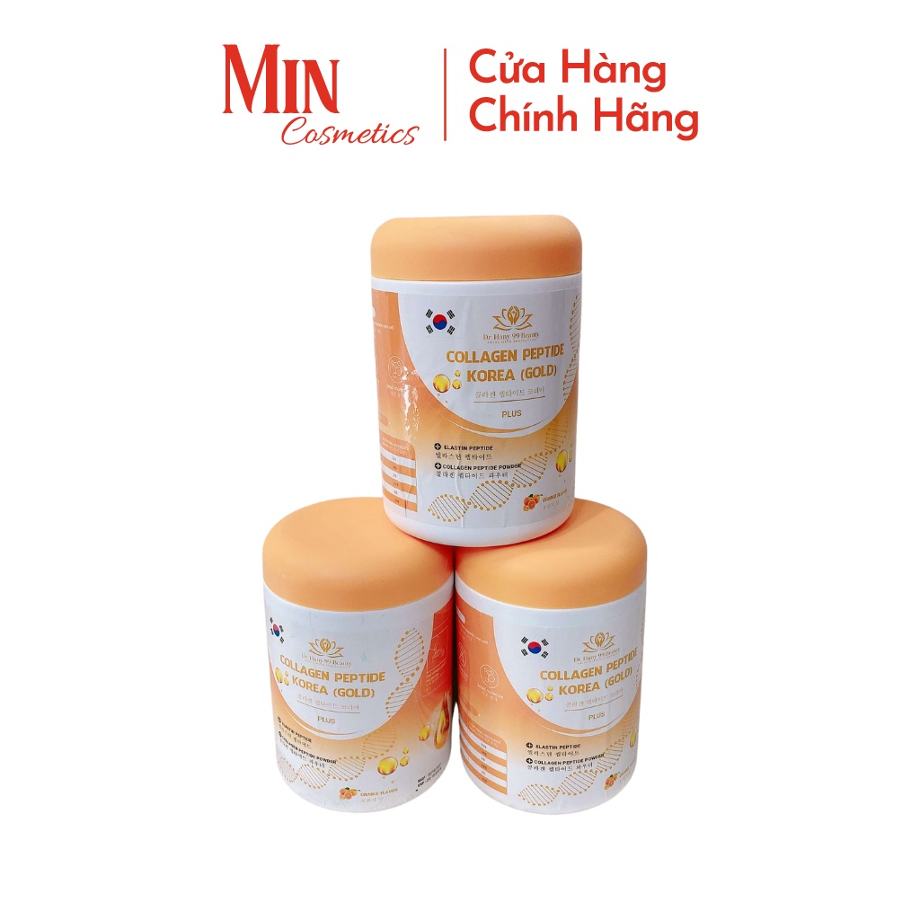 COLLAGEN Thủy Phân Vi Cá The Peptid Korea GOLD Đẹp Da Trẻ Hóa Cơ Thể Giúp Da Đàn Hồi - Căng Bóng