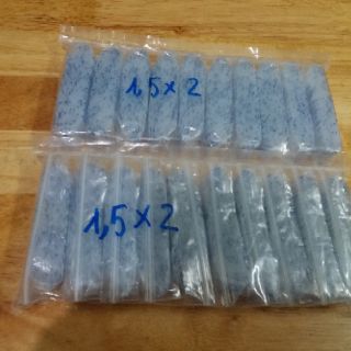 Combo 500 chiếc túi zip mini size nhỏ nhất 1,5x2 cm
