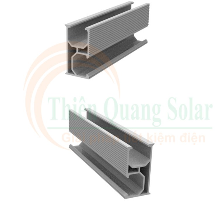 Thanh rail nhôm pin năng lượng mặt trời
