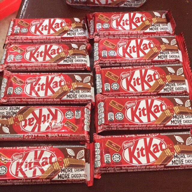 Socola bánh xốp kitkat 2f17g (6thanh )