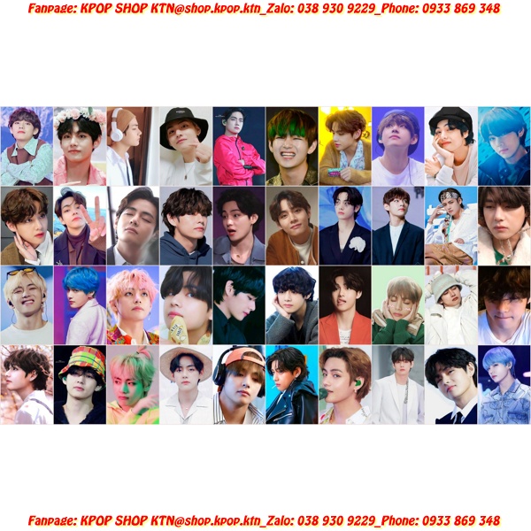 SÉT CARD BO GÓC V BTS