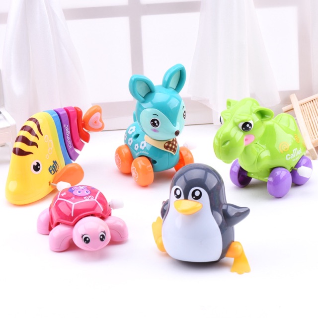 ĐỒ CHƠI CON THÚ CHẠY CÓT DỄ THƯƠNG CHO BÉ