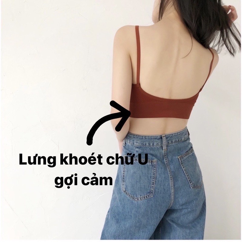 Áo bra vân nâng ngực không gọng hở lưng Rosara B32 | WebRaoVat - webraovat.net.vn