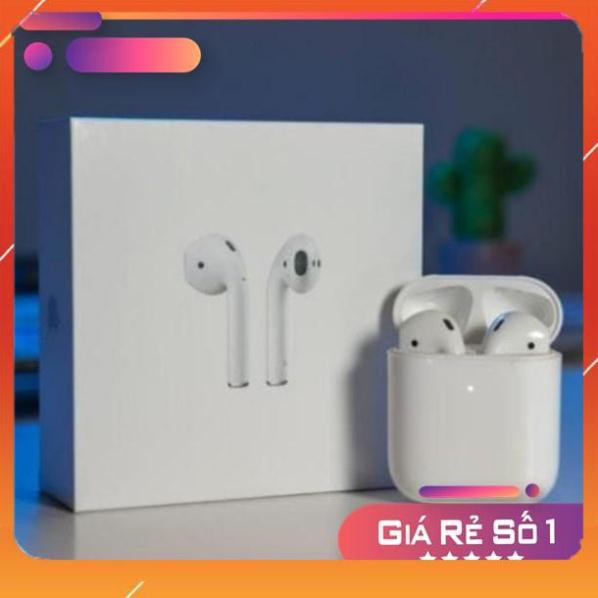 Tai Nghe Không Dây Bluetooth Airpods 2 Định Vị - Đổi Tên - Sạc Không Dây - Bass Cực Chất