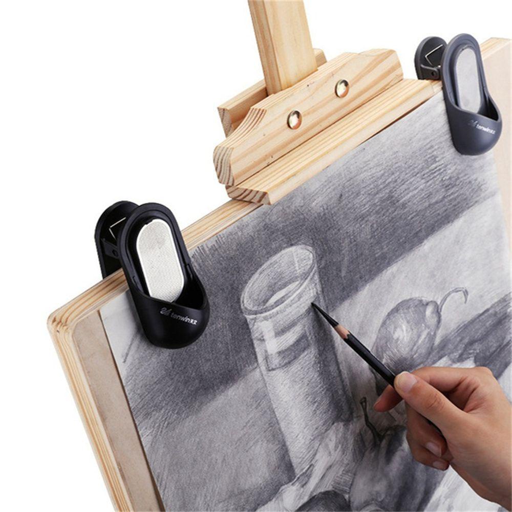 PEWANY Kẹp Lò Xo Bằng Than Chì Đánh Bóng Bút Chì Siêu Bền Tiện Dụng