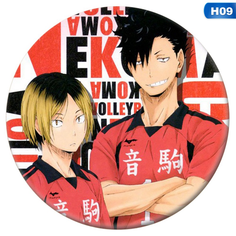 Ghim Cài Áo Hình Nhân Vật Anime Haikyuu