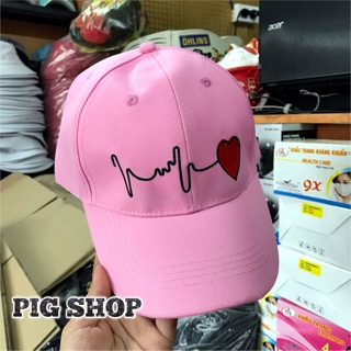Nón lưỡi trai NHỊP TIM 😉