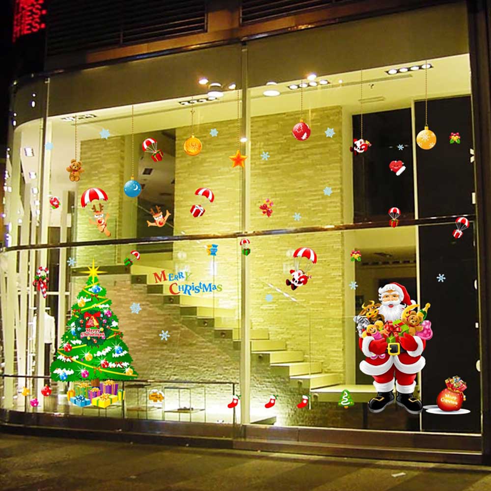 DECAL TRANG TRÍ NOEL 2 MẶT 2021 SỐ 31