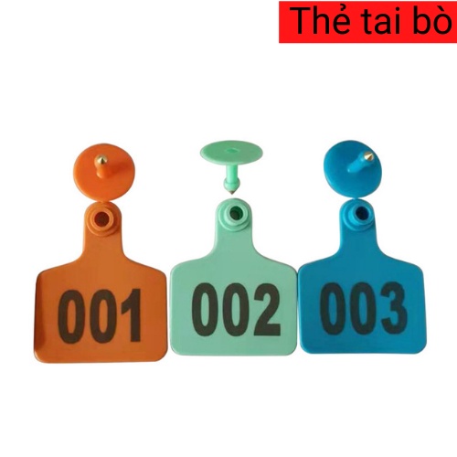 Thẻ đeo tai BÒ DÊ HEO Nhập khẩu hàng chất lượng DN04