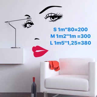 Mica dán tường mắt môi( dành cho spa)