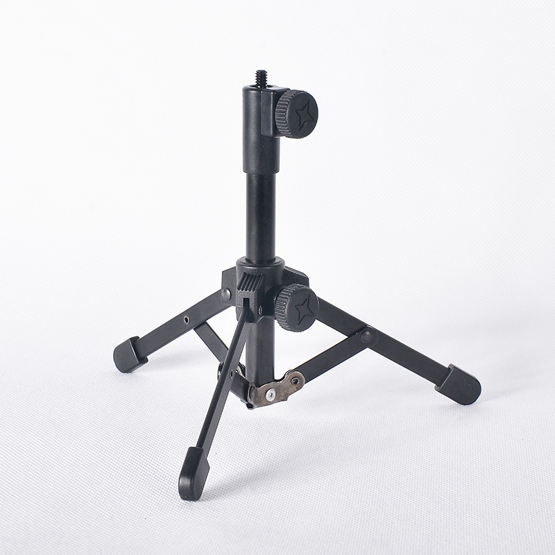 Chân đứng micro 3 chân mini để bàn có ren 1/4 inch dùng cho họp / giảng bài / phát biểu