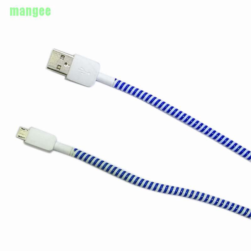 Vỏ bọc bảo vệ dây cáp sạc USB dài 60cm tiện dụng